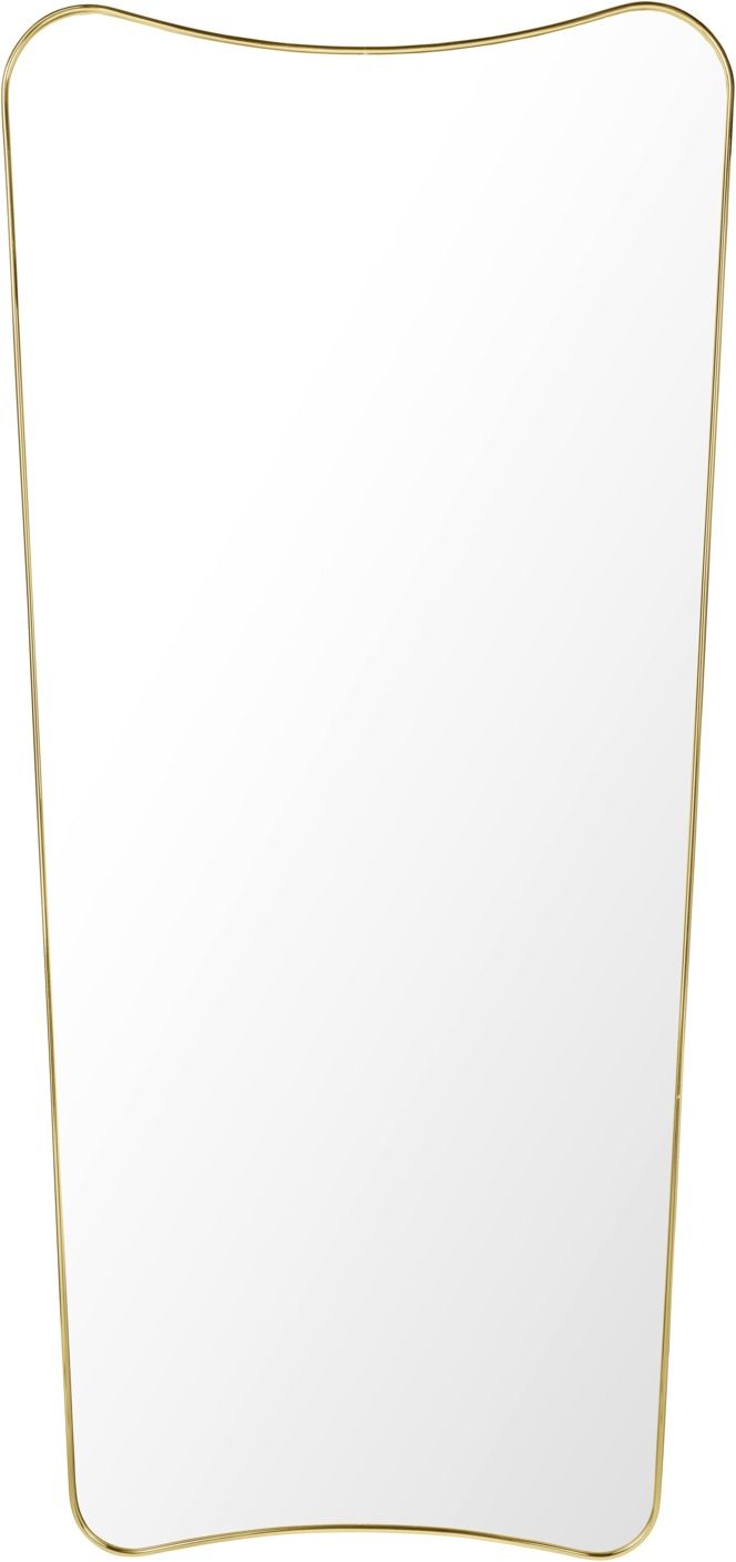 F.A. 33 Wall mirror large Brass Gubi