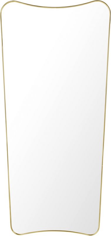 F.A. 33 Wall mirror large Brass Gubi