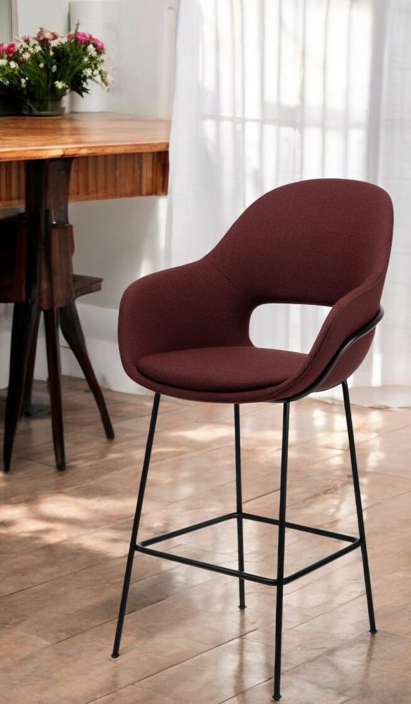 Theia Counter Armchair Barstool High Barstool Freifrau Manufaktur 