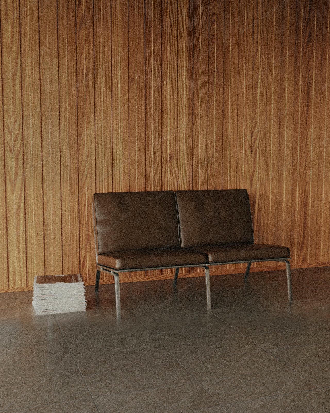 Man Couch Sofa 2-seater NORR11