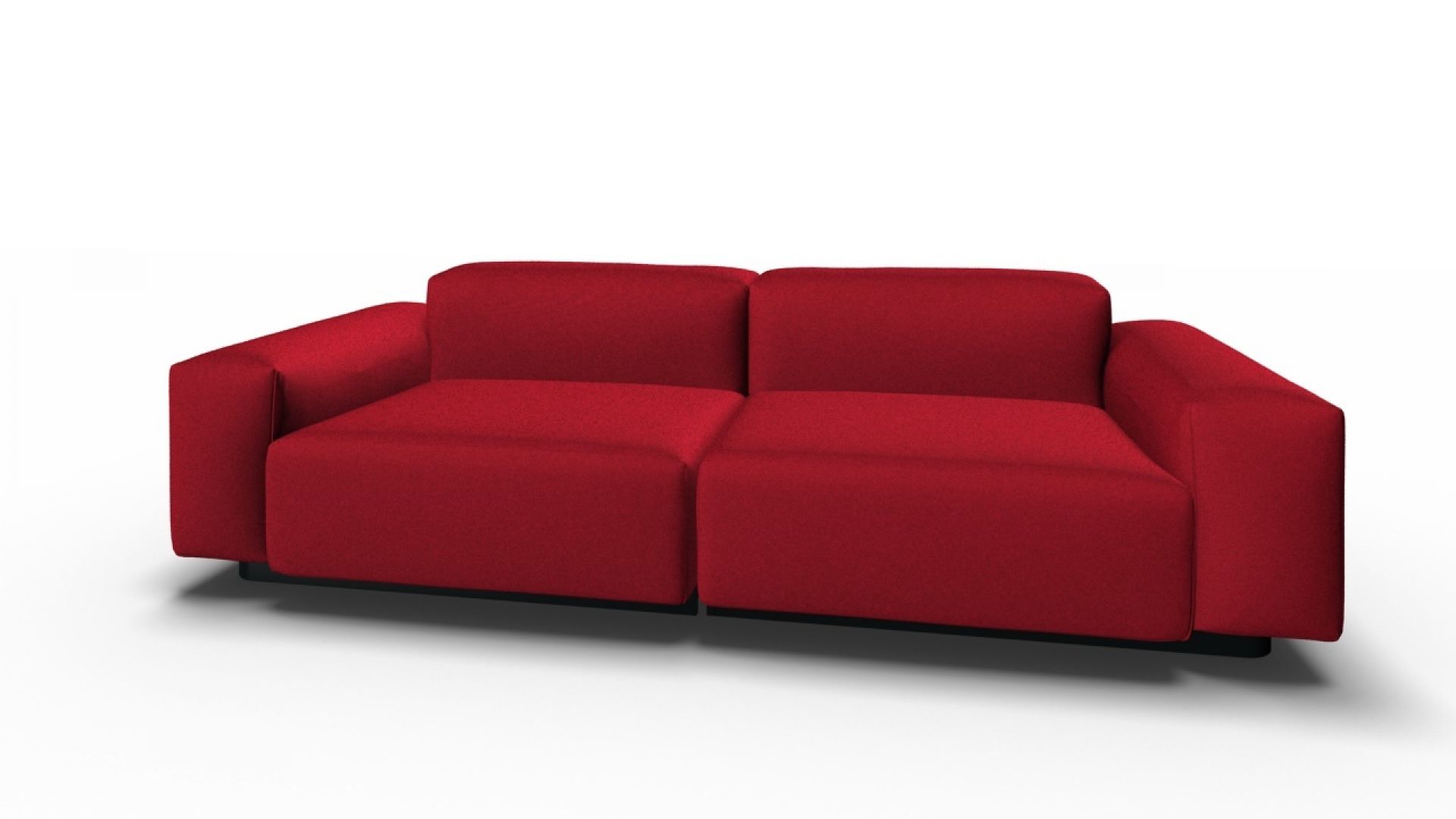 Soft Modular 2 seater sofa Vitra