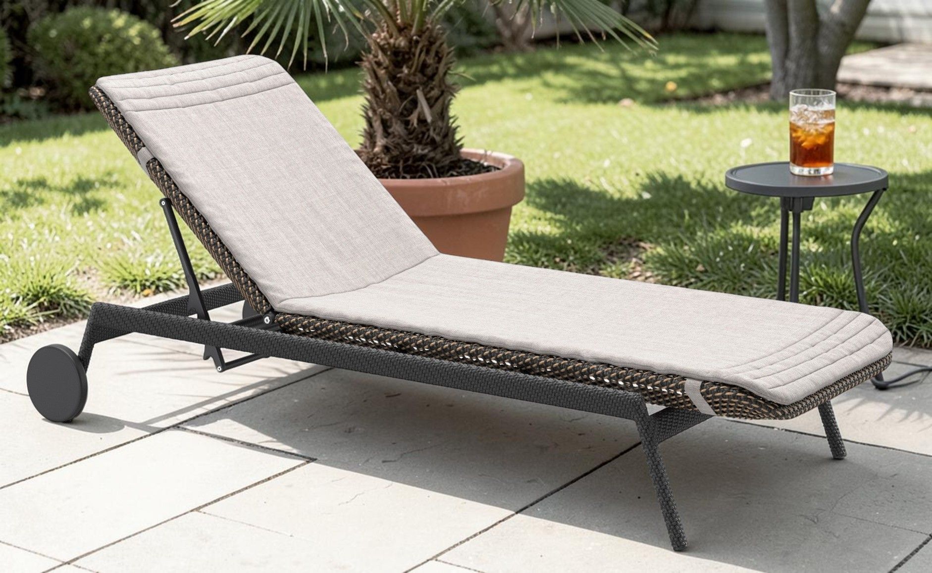 ROII Outdoor Beach Chair Sun lounger Dedon