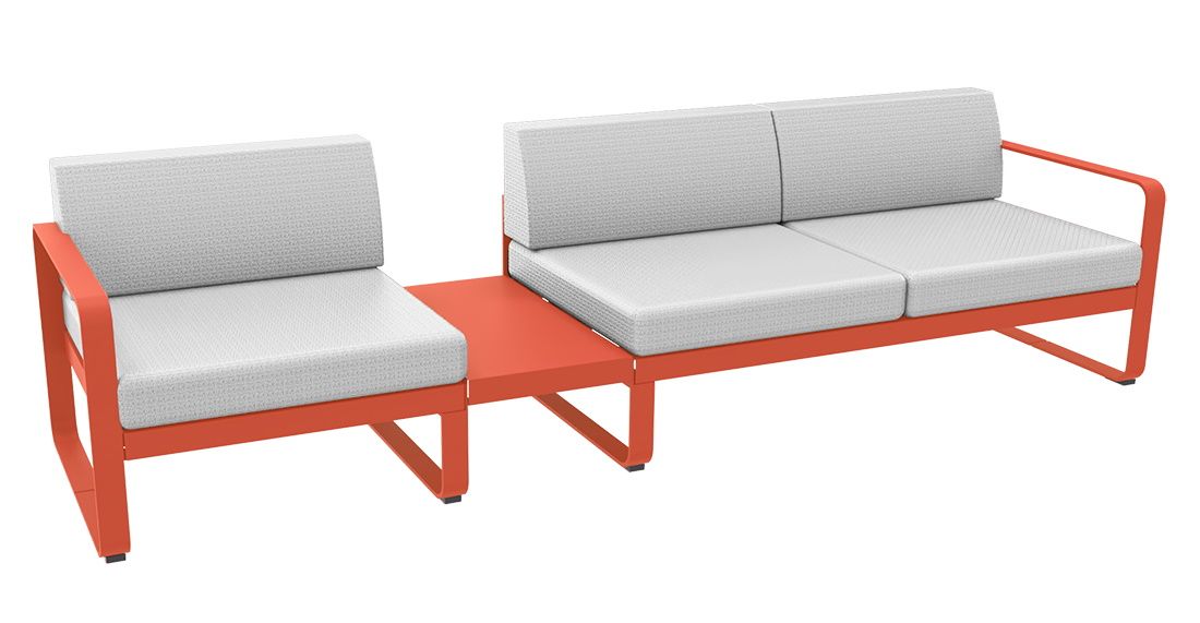 Bellevie Lounge Sofa Composition 1 A Outdoor Fermob 