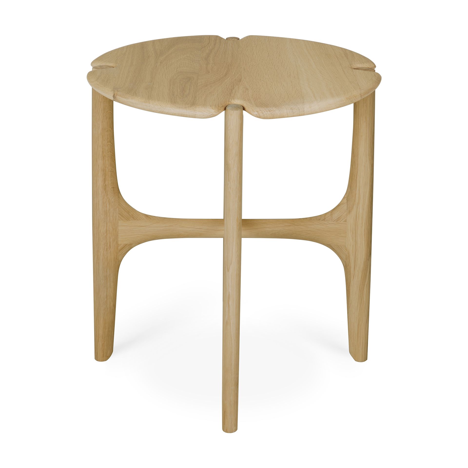 PI Side Table Round Oak Lacquered Ethnicraft