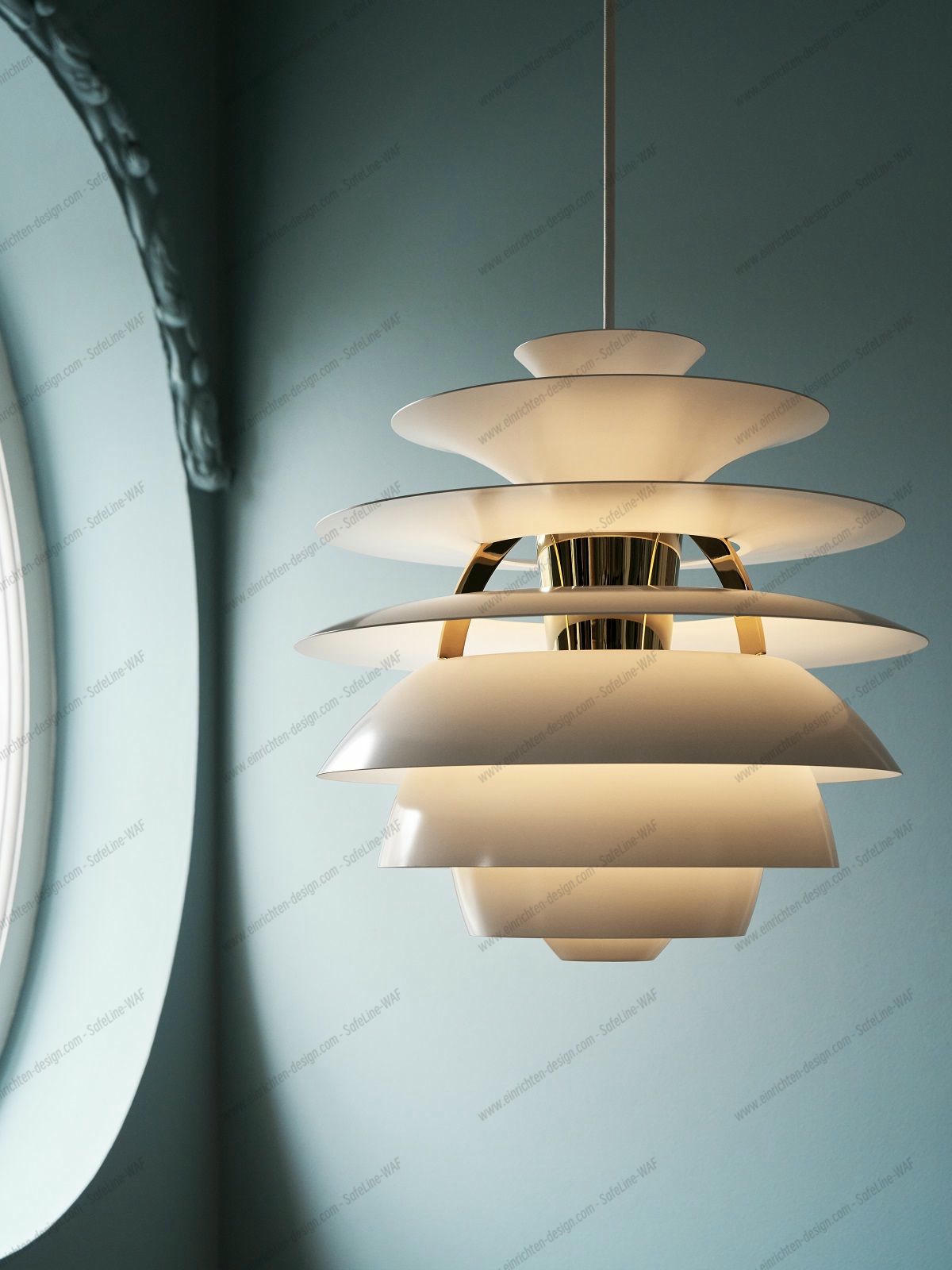 PH Snowball Pendant lamp Pendant lamp Dusty Louis Poulsen
