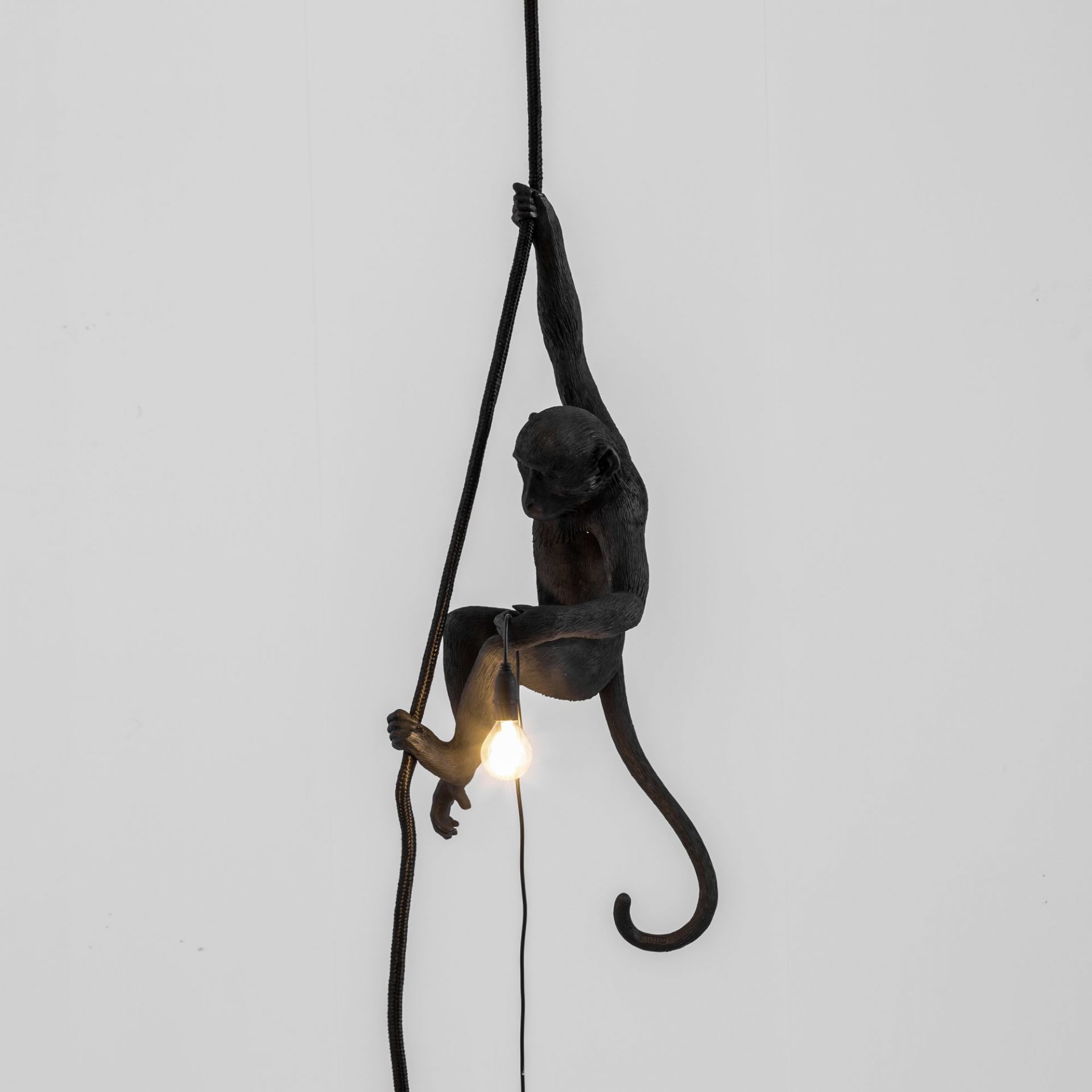 Monkey Lamp Black Pendant light Seletti SINGLE PIECES SELETTI 14923
