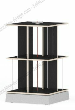 Buchstabler bookshelf, dvd-shelf Nils Holger Moormann