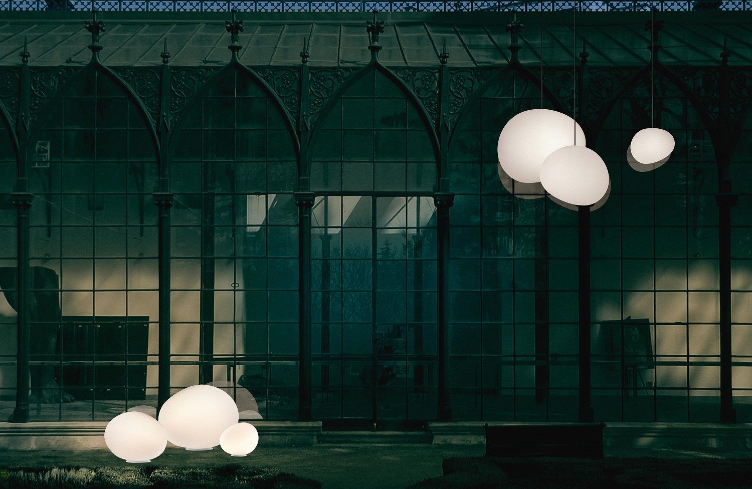 Gregg outdoor pendant light Foscarini 