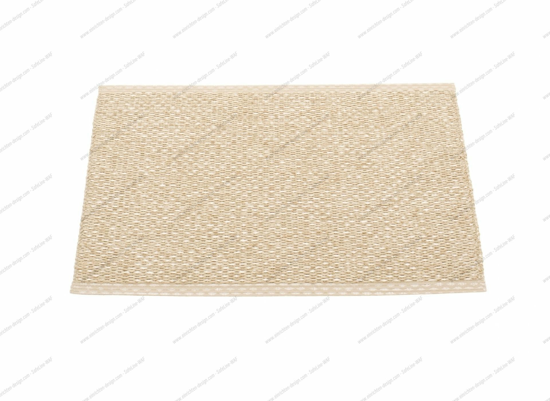 Svea Plastic Carpet Pappelina 70x50 Beige