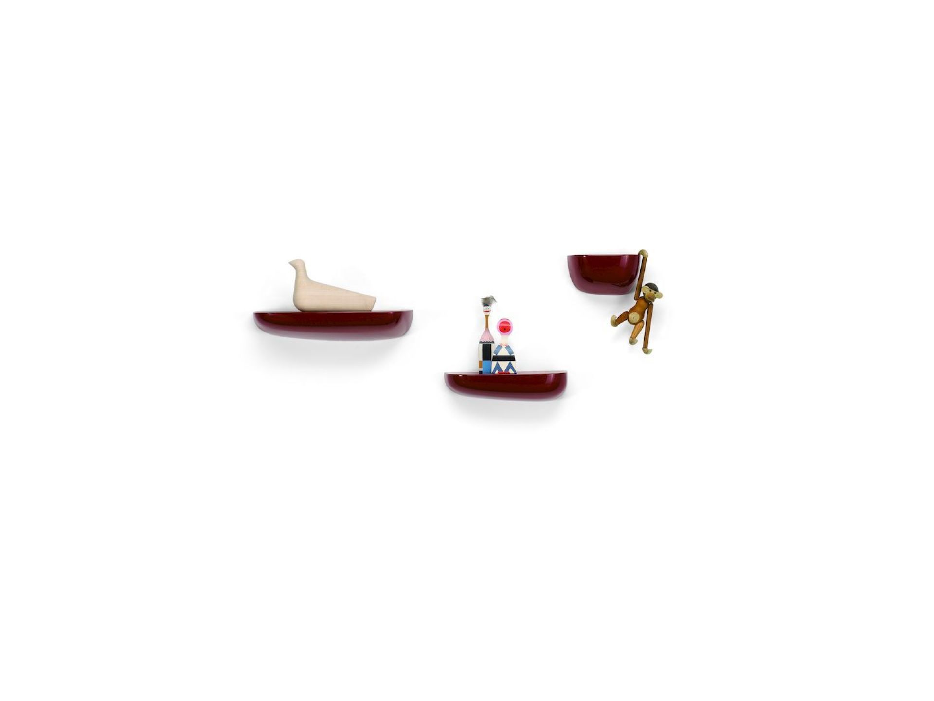 Corniches Wall board Medium Vitra Japanese red