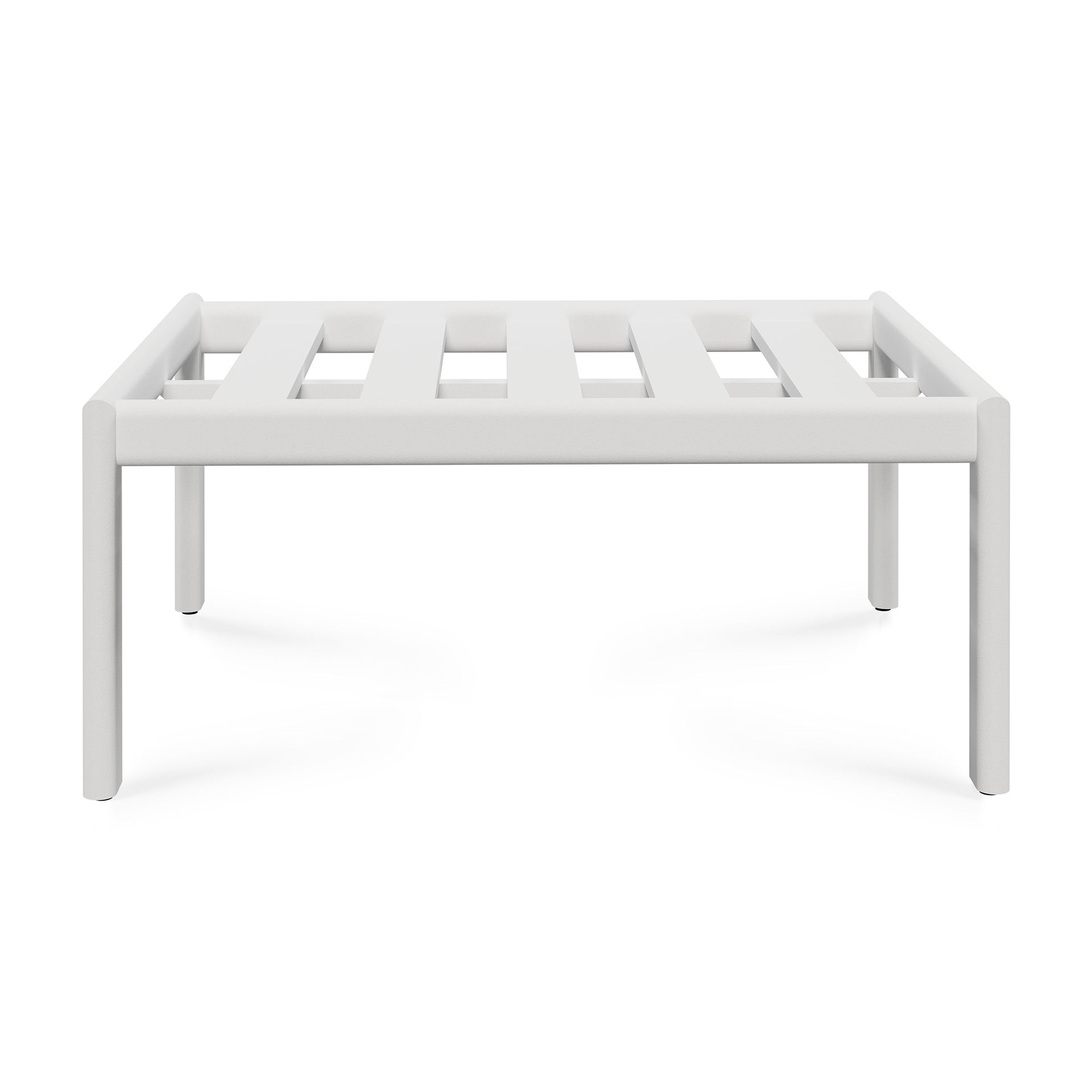 Jack Outdoor Footstool - Aluminium White Ethnicraft