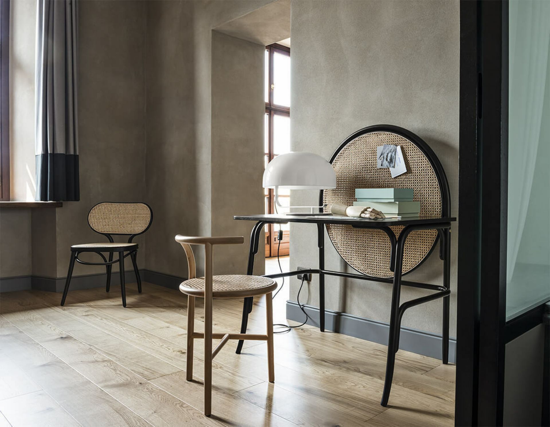 Allegory Desk with drawer Wiener GTV Design black