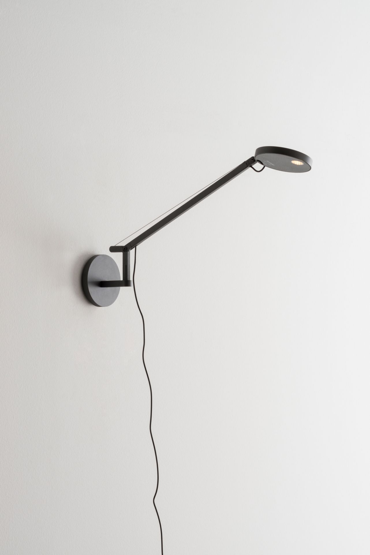 Demetra Micro Wall wall lamp 2700K anthracite grey Artemide