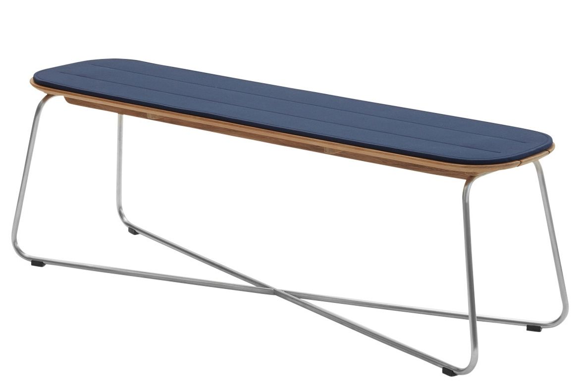 Lilium Bench Benches Cushion Outdoor Skagerak by Fritz Hansen Marine