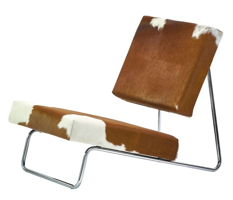 Hirche Lounge Chair Armchair Cowhide Richard Lampert