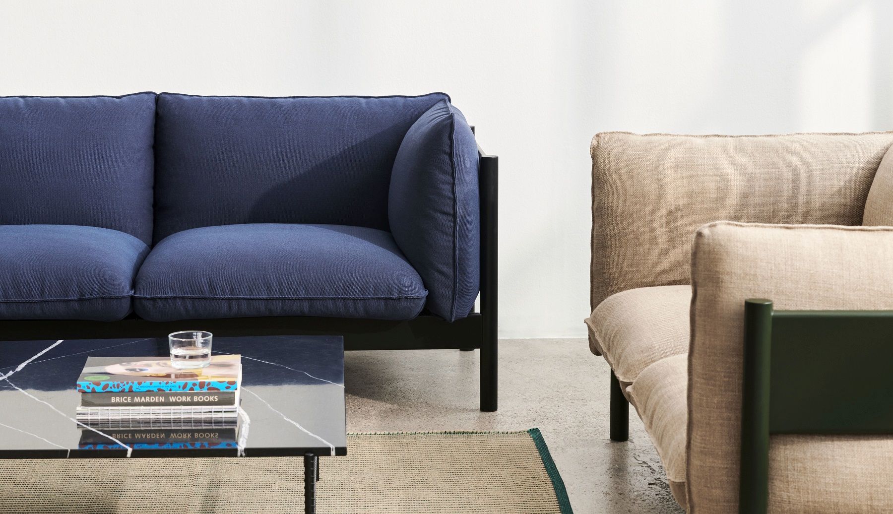 Arbour Eco Sofa 2-seater Hay