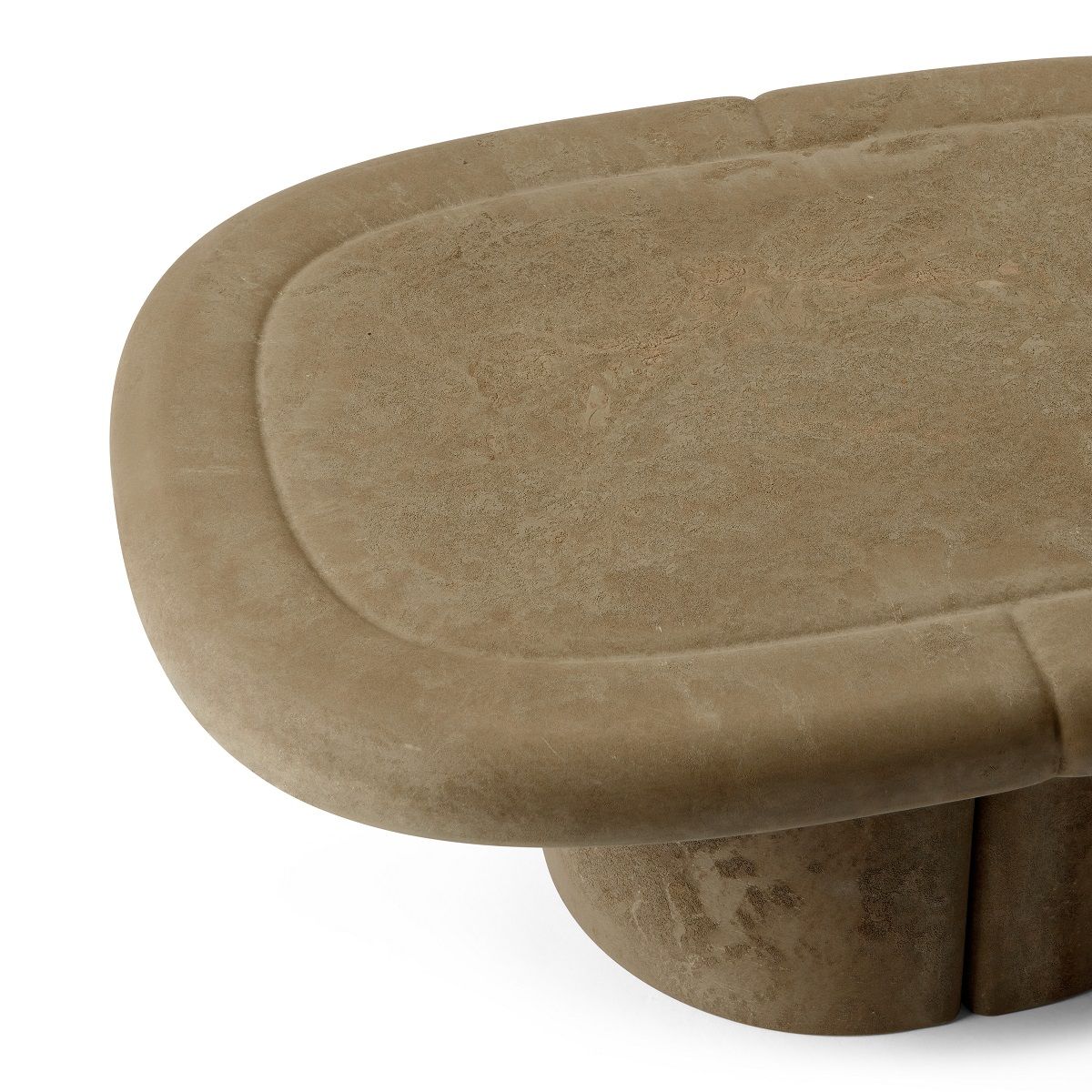 Alder Lounge Table Oval Indoor / Outdoor Coffee Table Mater