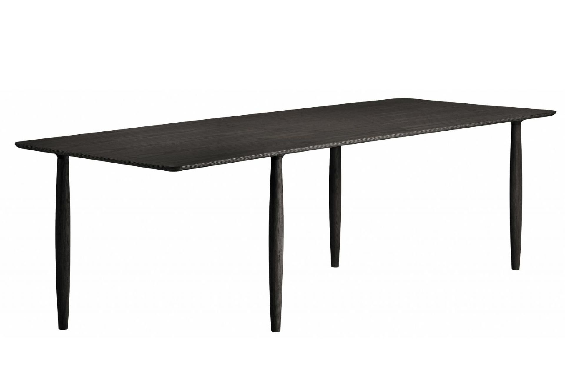 Oku Dining Table Oak Black W 200 cm Norr11