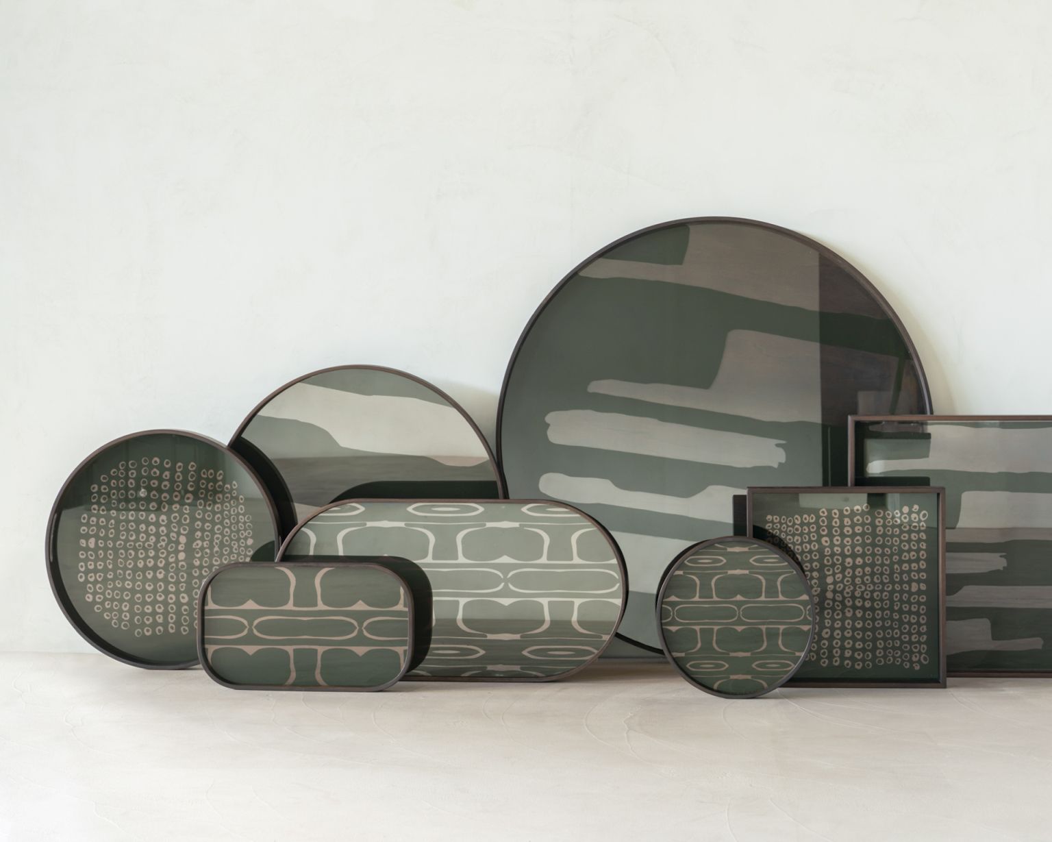 Second Nature Valet Trays Tray Round Ethnicraft