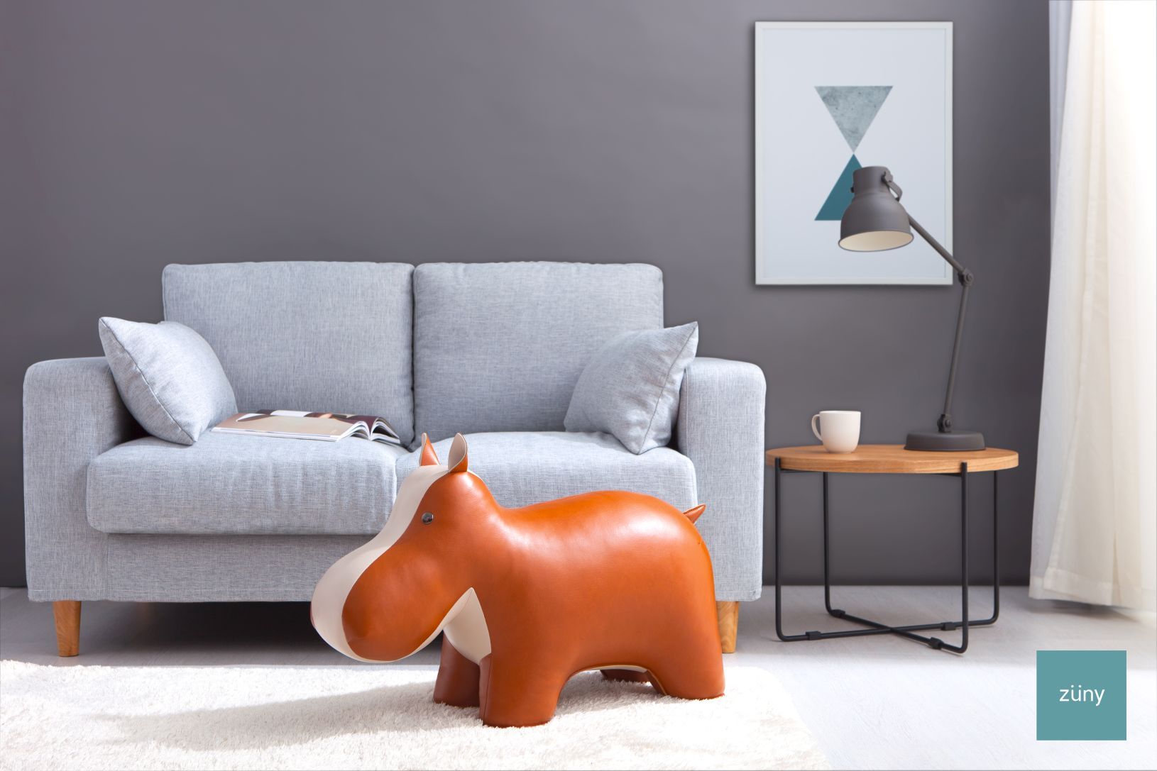 Stool Hippo Züny