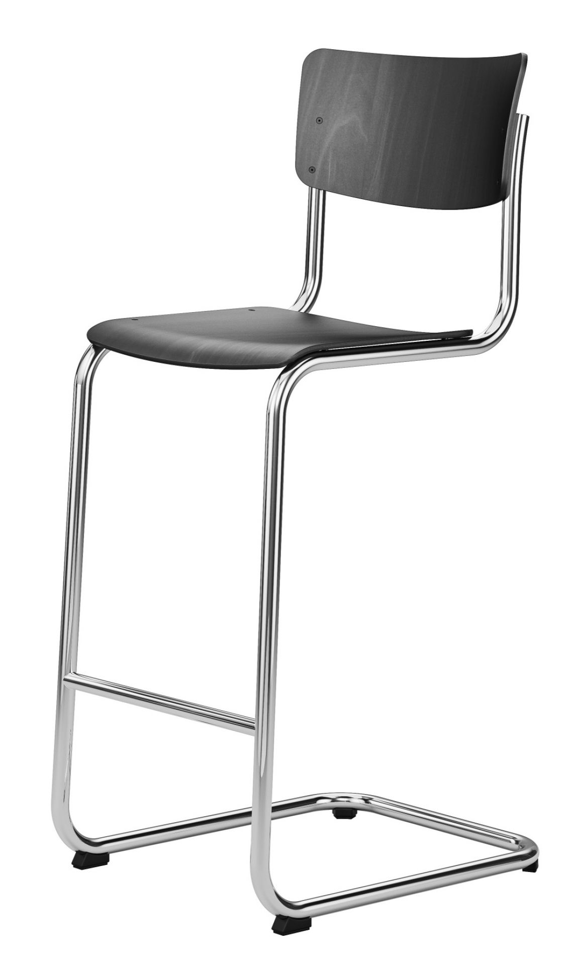 S 43 H Tubular Steel Classic Barstool Thonet