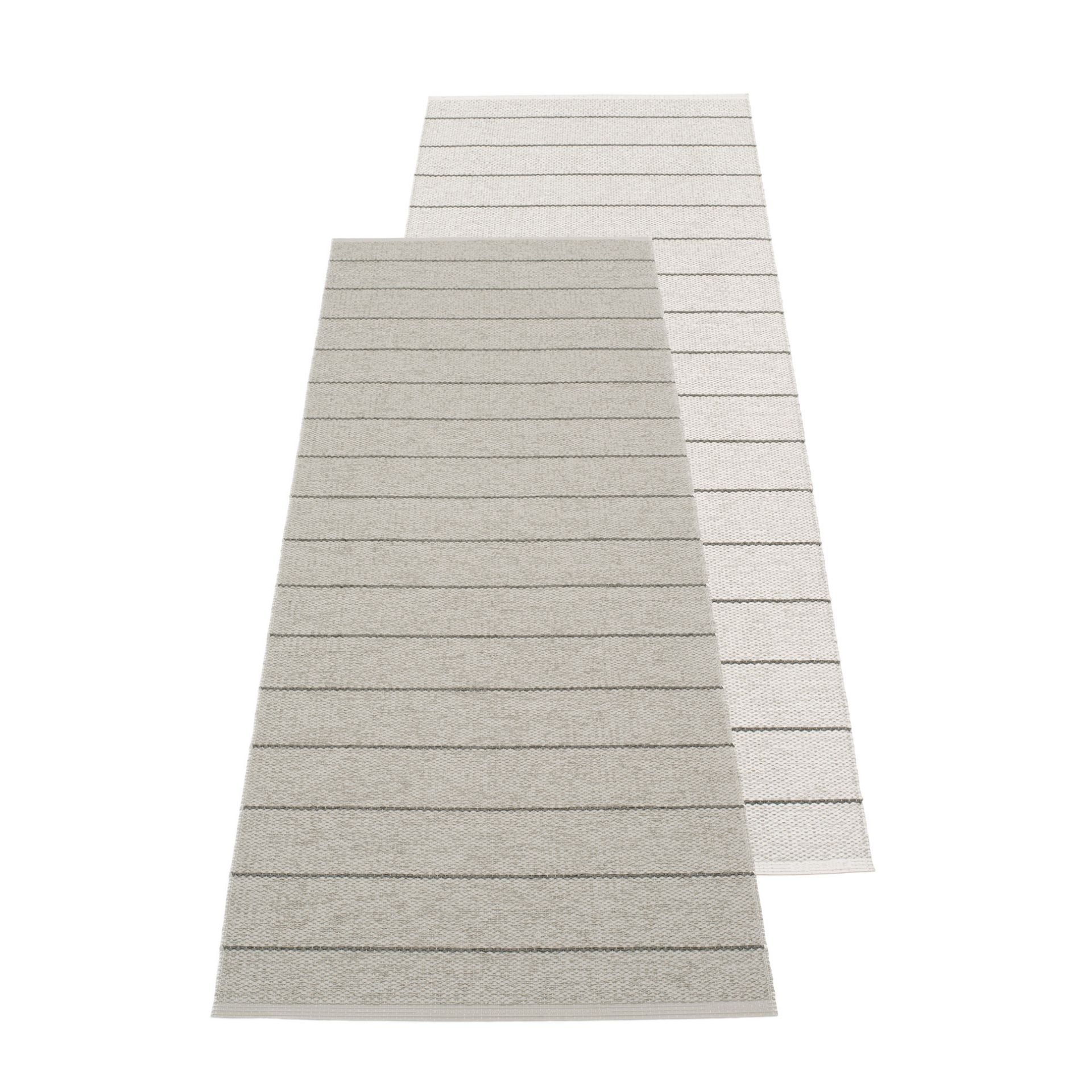 Carl Plastic Carpet 70x180 cm Pappelina Warm Grey/ Fossil Grey