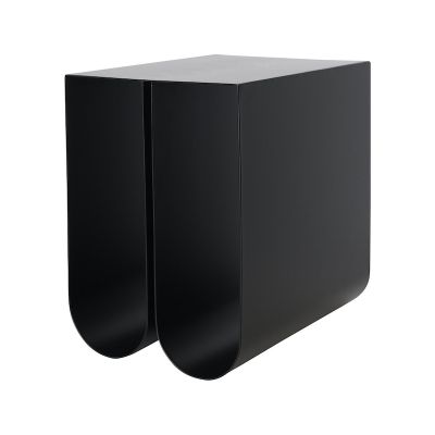 Curved Side Table BLACK Kristina Dam Studio SINGLE PIECES