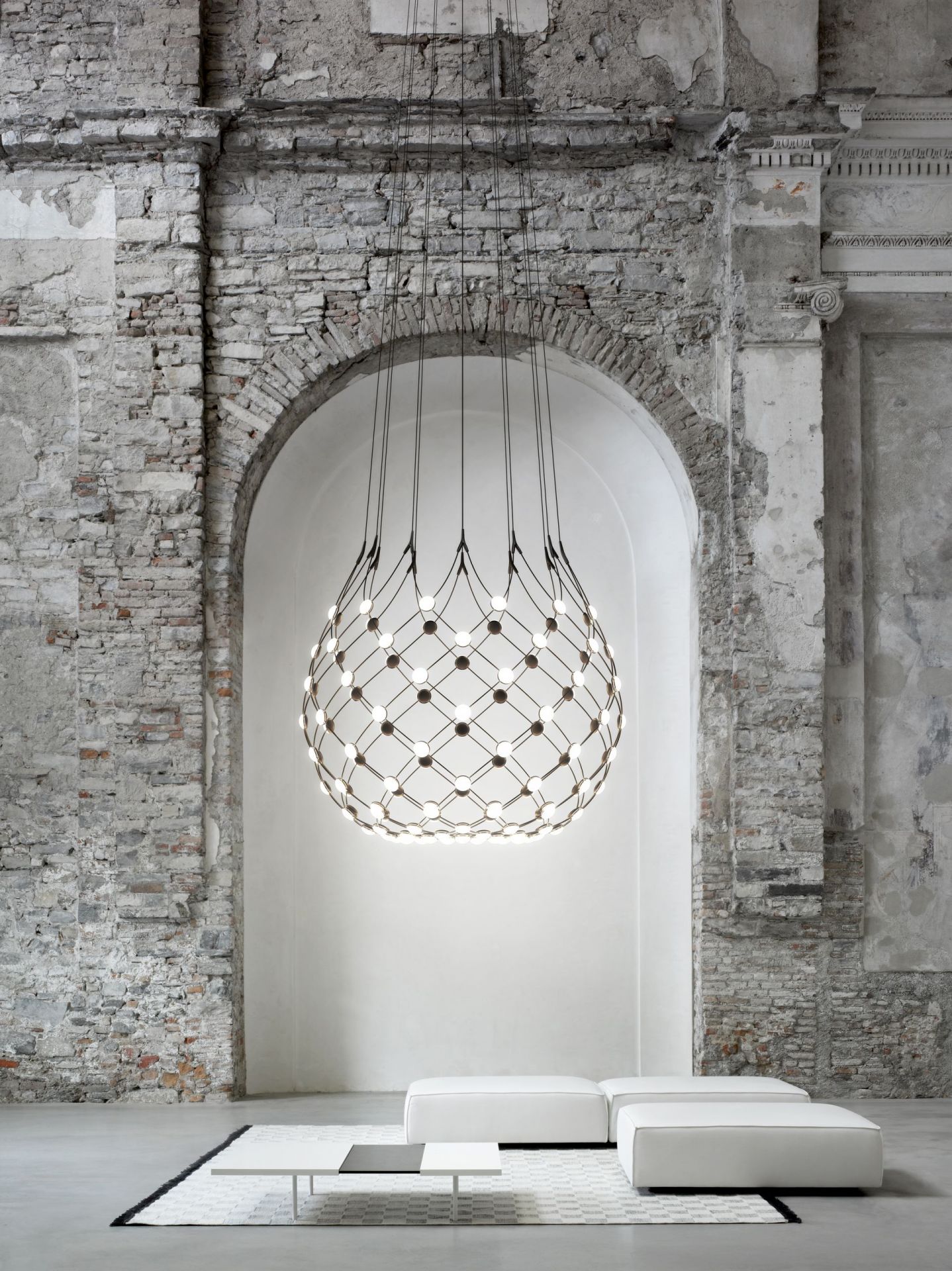 D86 Mesh Ceiling Light Luceplan
