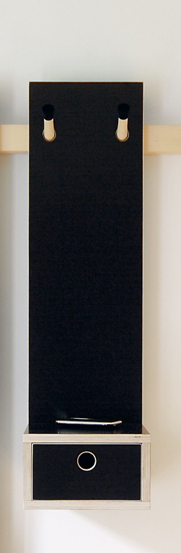 Calculation example: Shelf with drawer Nils Holger Moormann Black