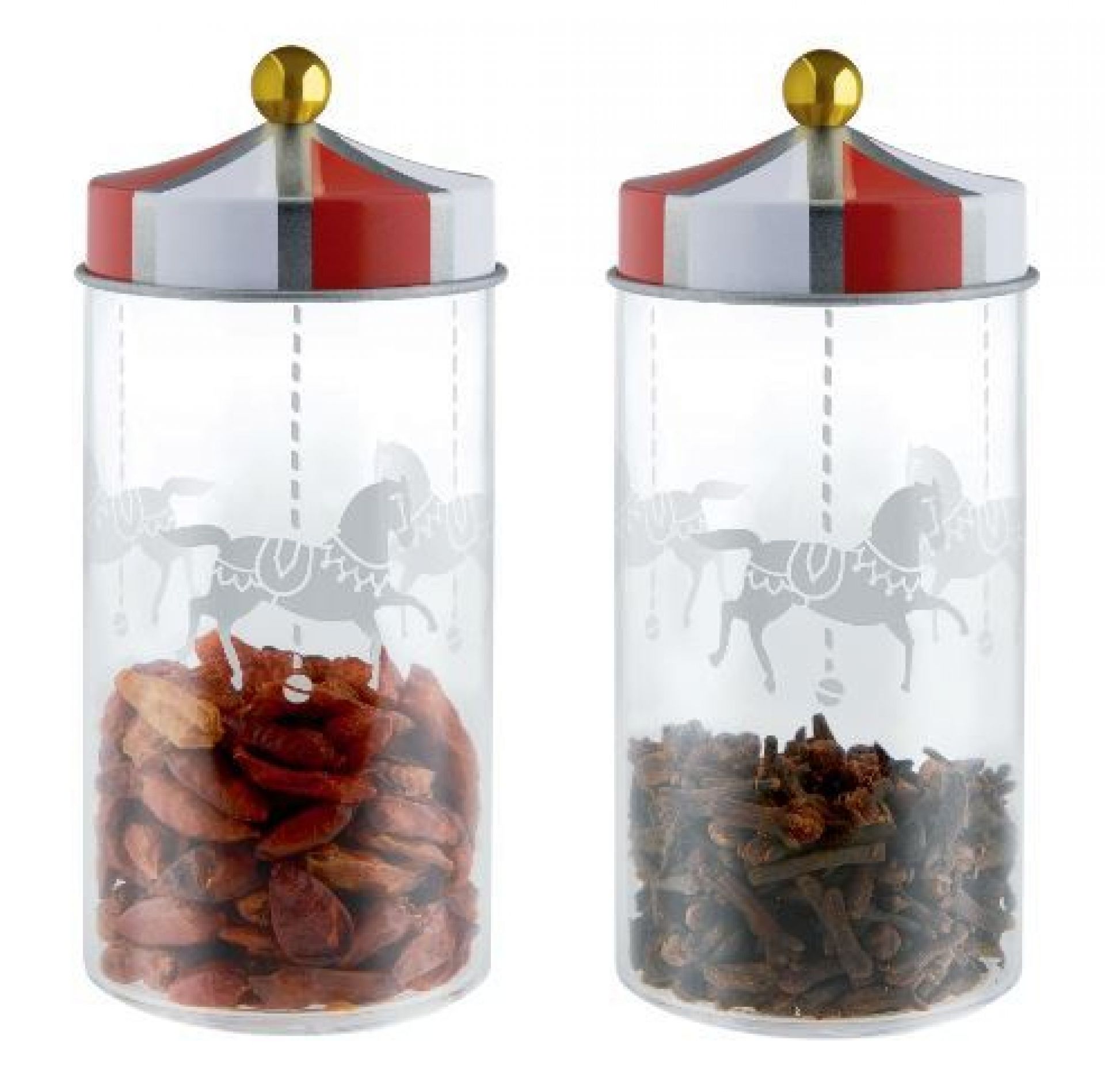 Circus Set of two spice containers MW68S2 Alessi