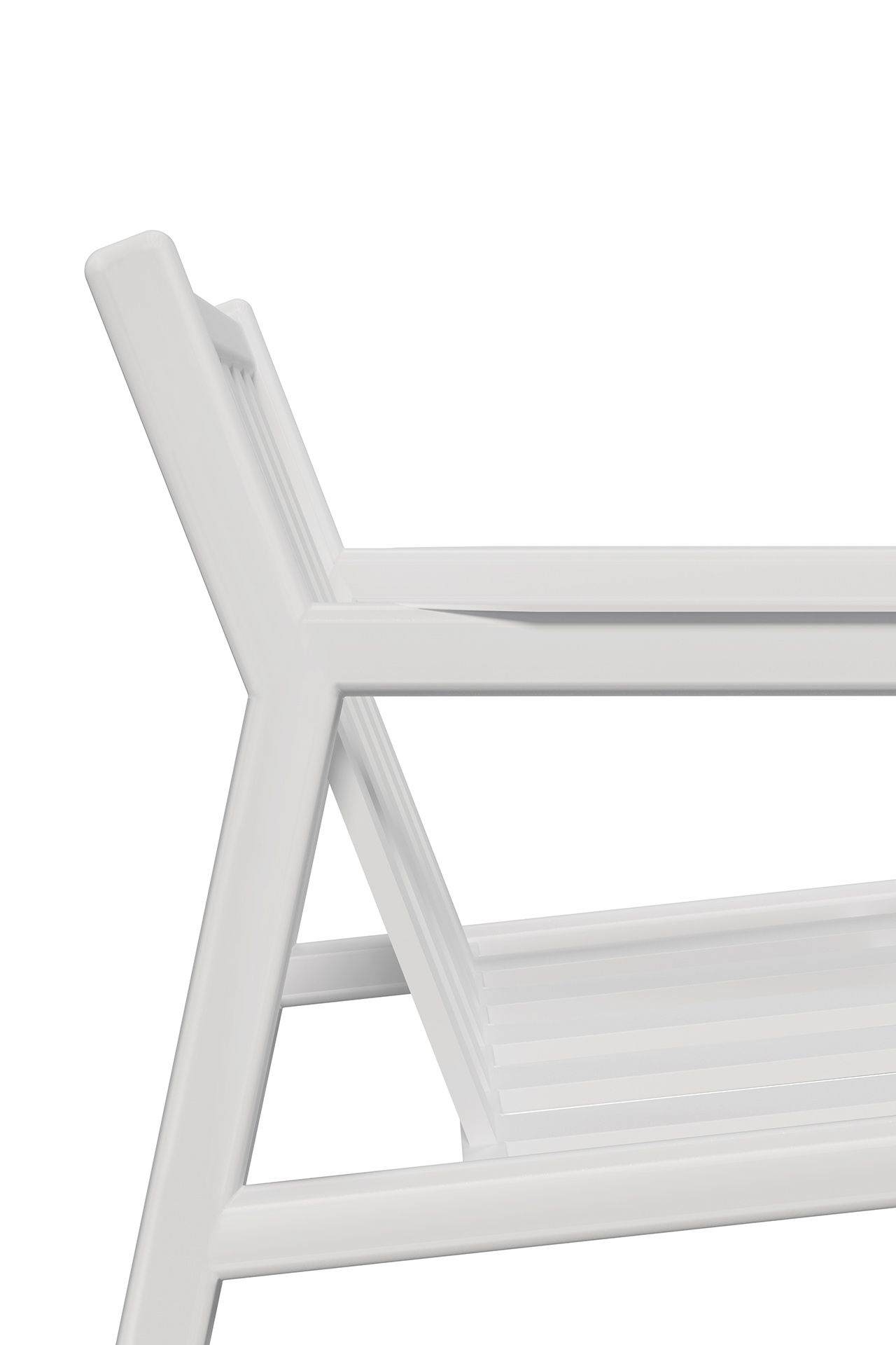 Jack Outdoor Lounge Chair - Aluminium White Ethnicraft