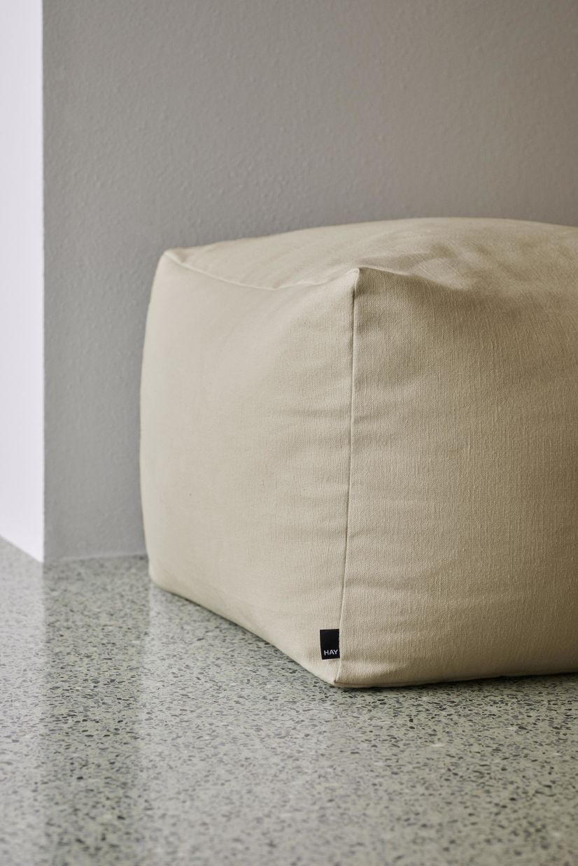 Pouf Planar Stool Hay Light grey