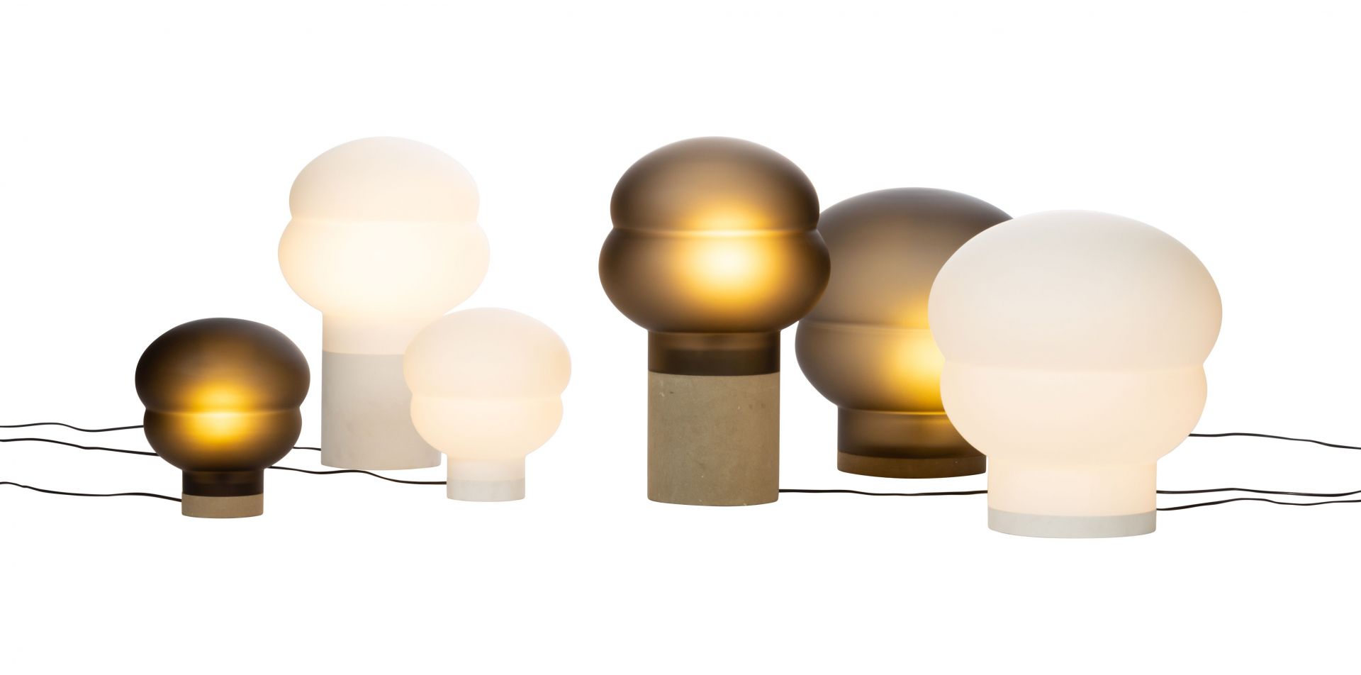 Kumo Table lamp medium white Pulpo