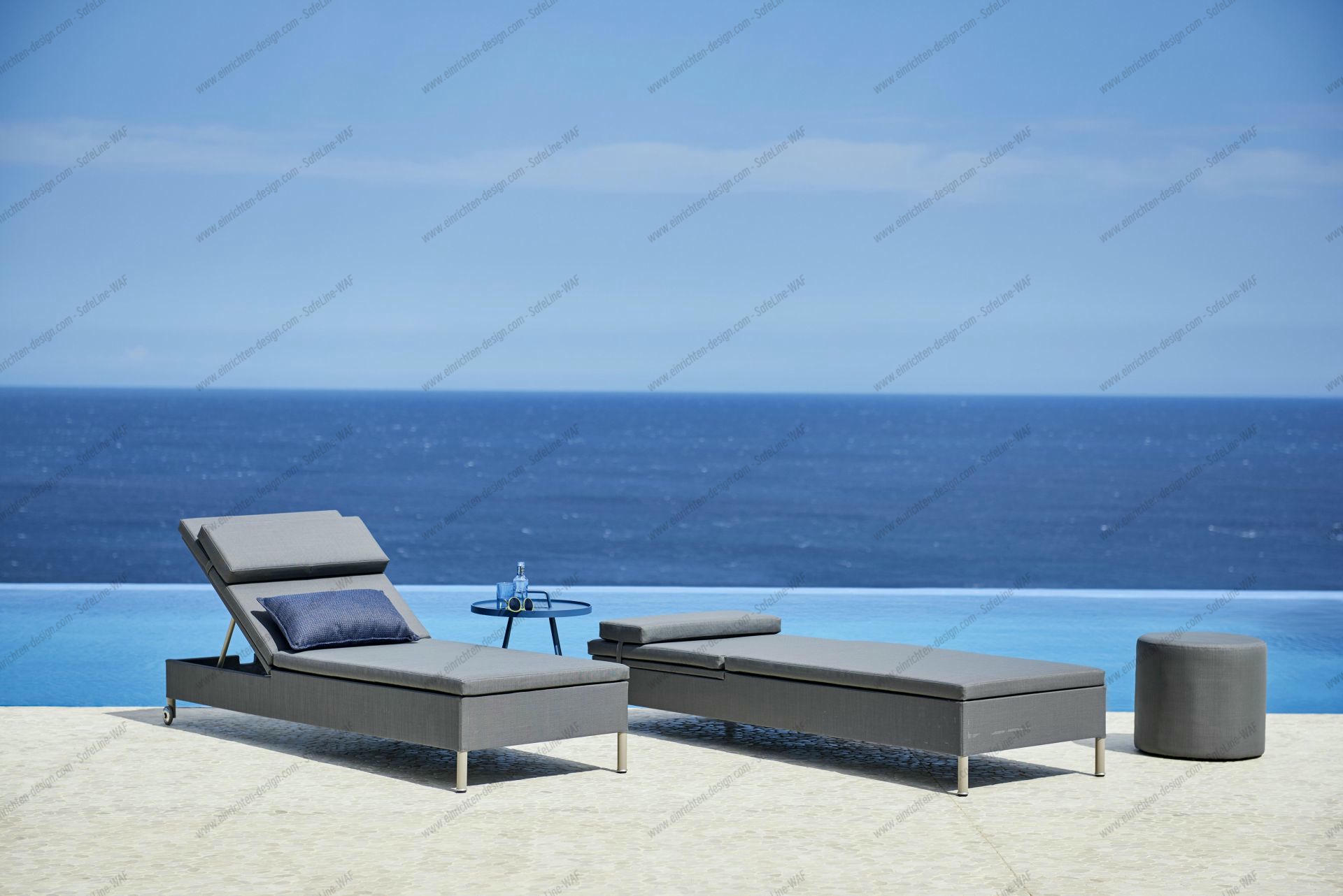 Rest Outdoor Sunbed Cane-Line