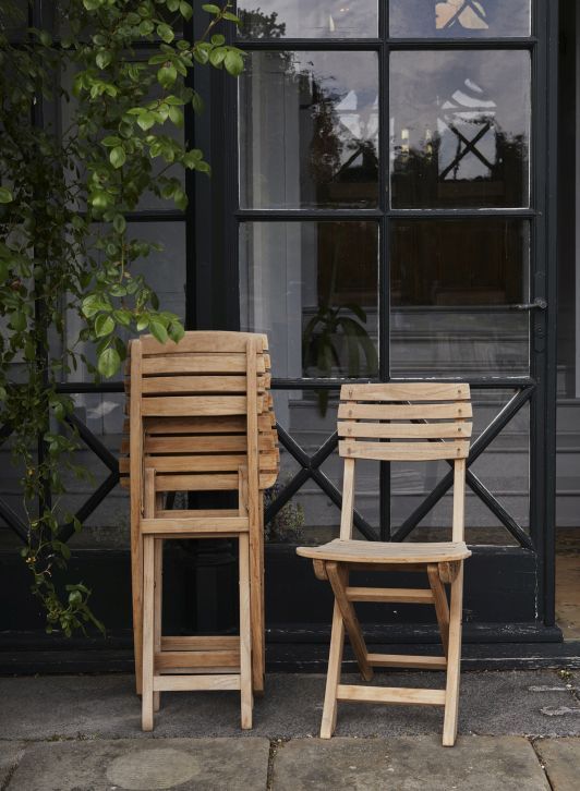 Vendia Chair Folding Chair Outdoor Skagerak by Fritz Hansen