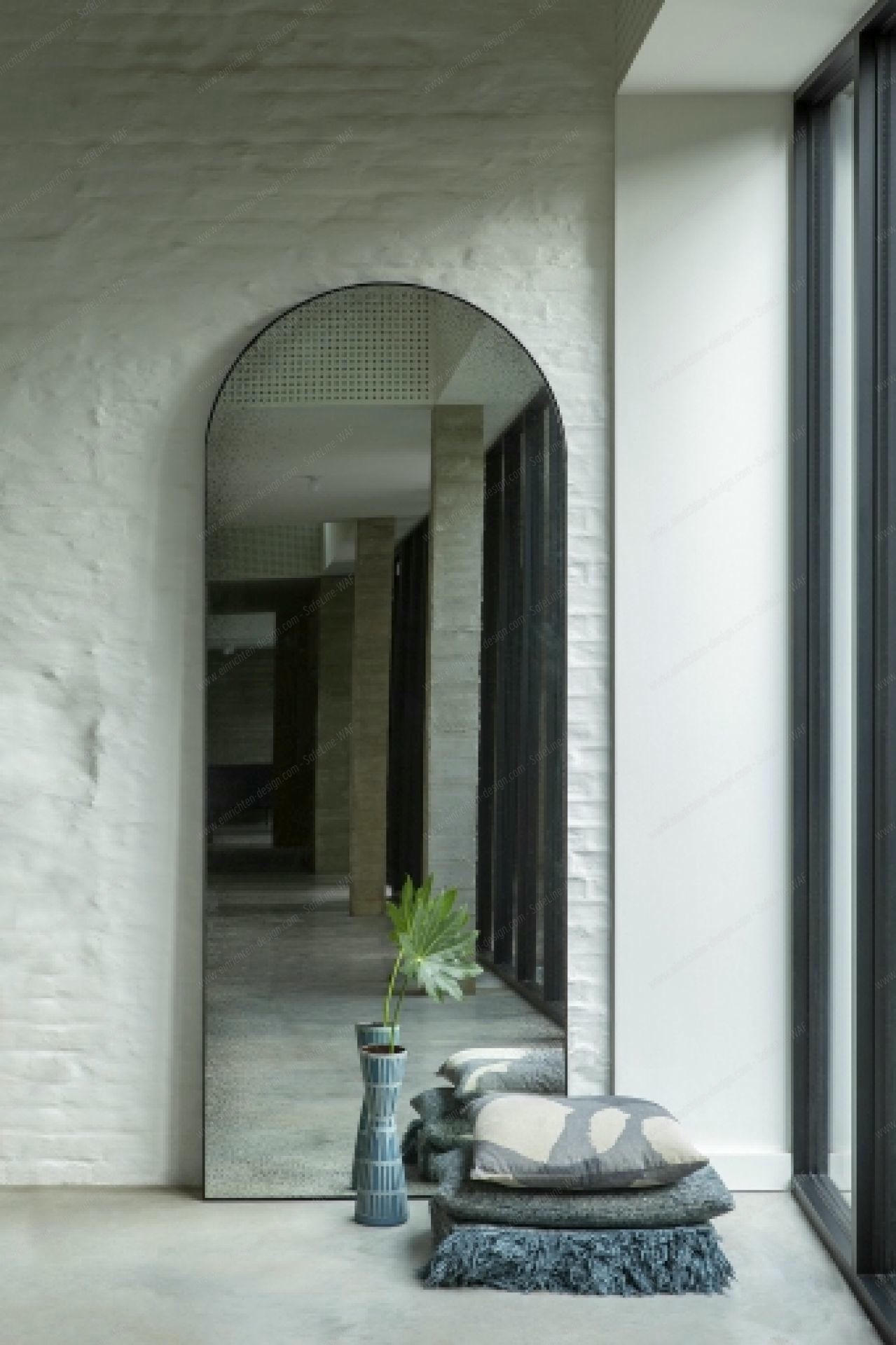Gate Floor Mirror Clear Ethnicraft
