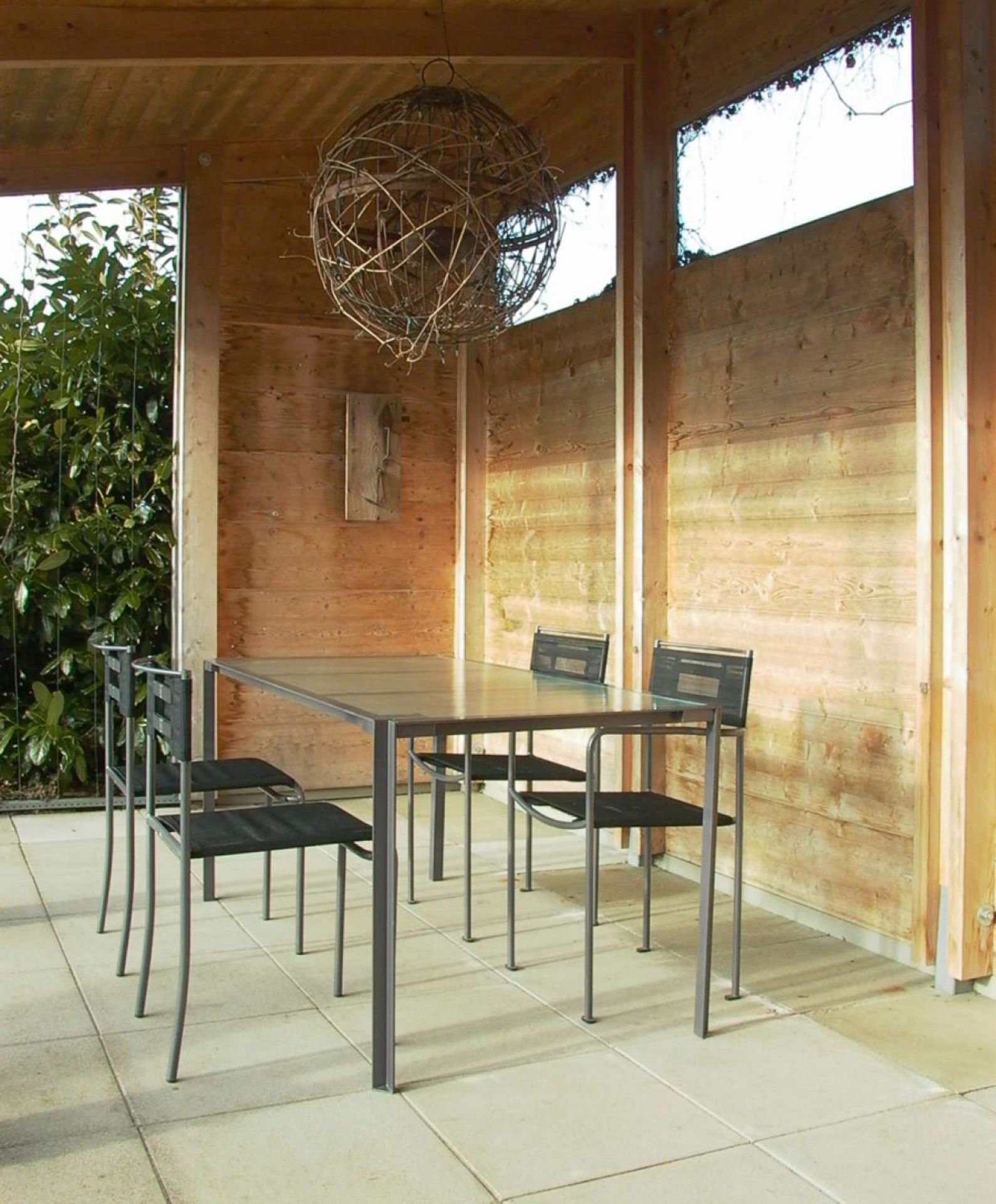 Green Gemini outdoor chair Alias