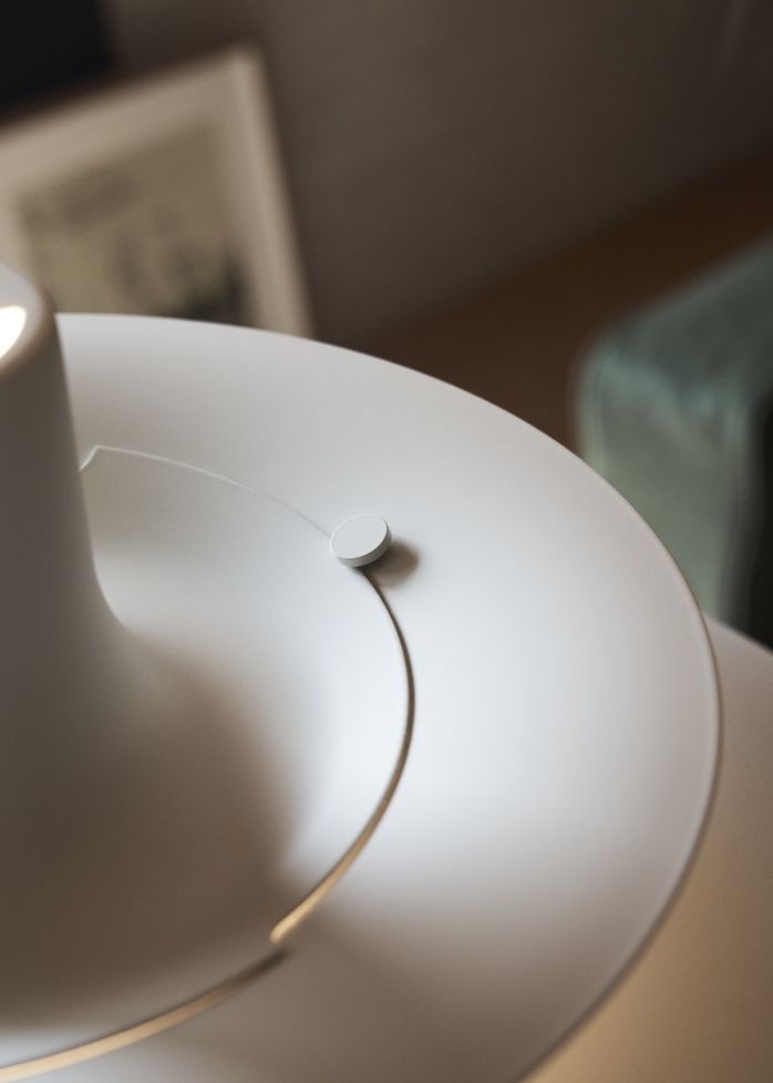 PH 5 Monochrome Pendant light Louis Poulsen Dusty Indigo