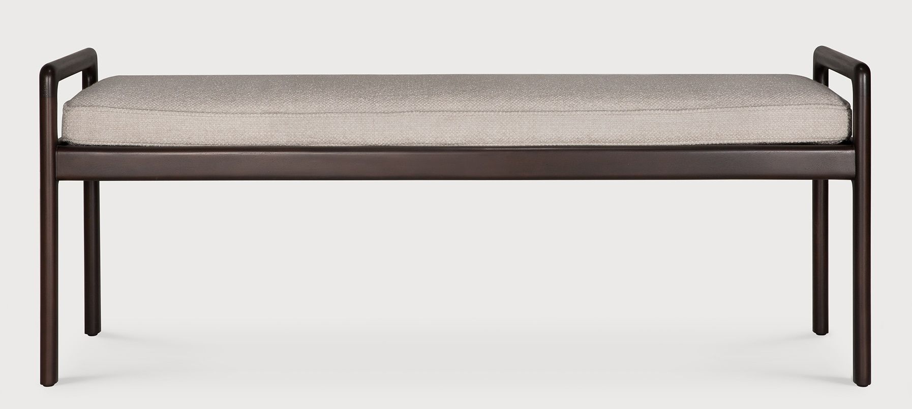 Jack Bench Bench with seat cushion Ivory Ethnicraft