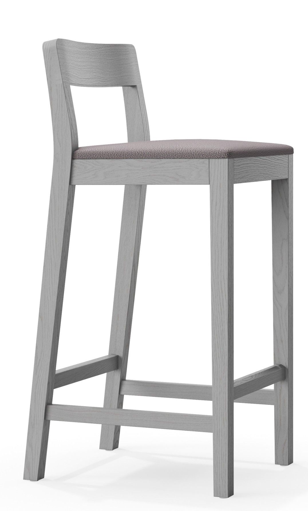 Sit Wood Bar Stool with Seat Cushion Zeitraum Sit Wood Bar Stool with Seat Cushion Zeitraum