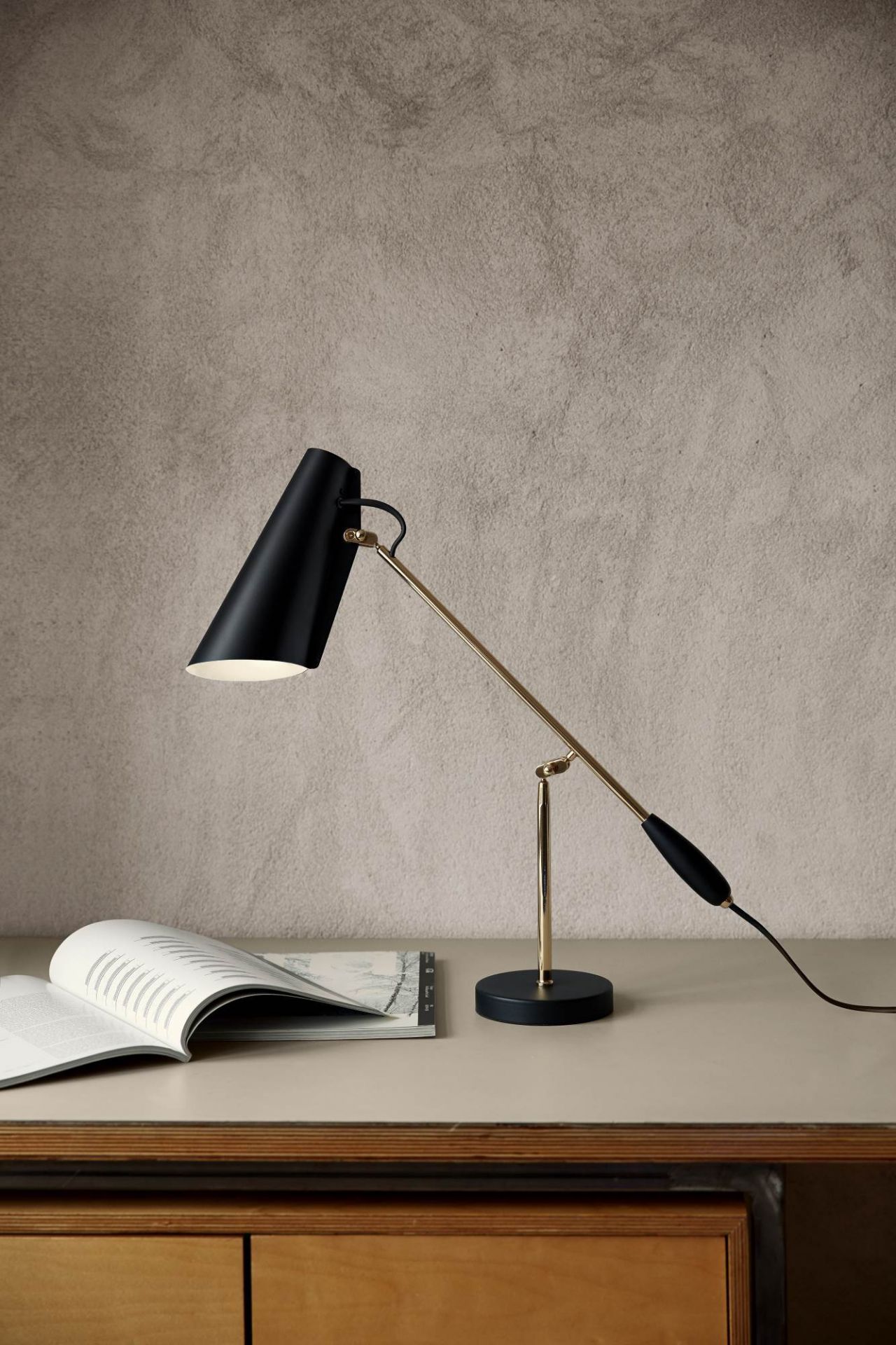 Strengt absorberende Som regel Birdy table lamp Black Northern SINGLE PIECES | NORTHERN BIRDY TABLE 60 SCH  EZ