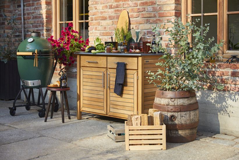 Deck 2-Piece Element Planting Board Outdoor Weishäupl
