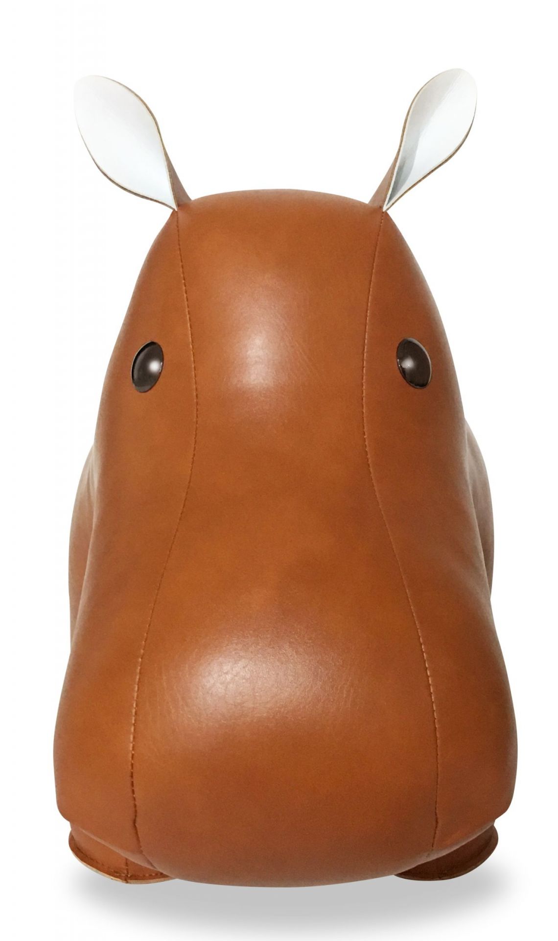 Leather Animal XXL Doorstop Hippo Züny