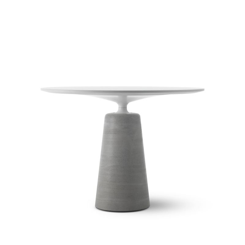 Rock Table narrow base MDF Italia