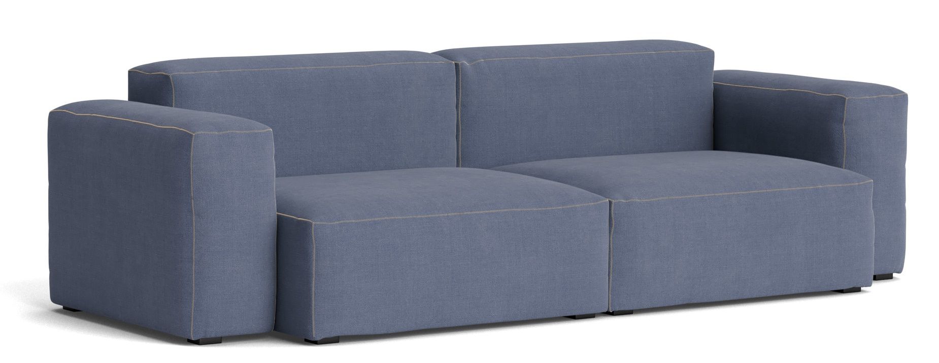 Mags Soft Sofa 2.5 seater Combination 1 Low Armrest Hay