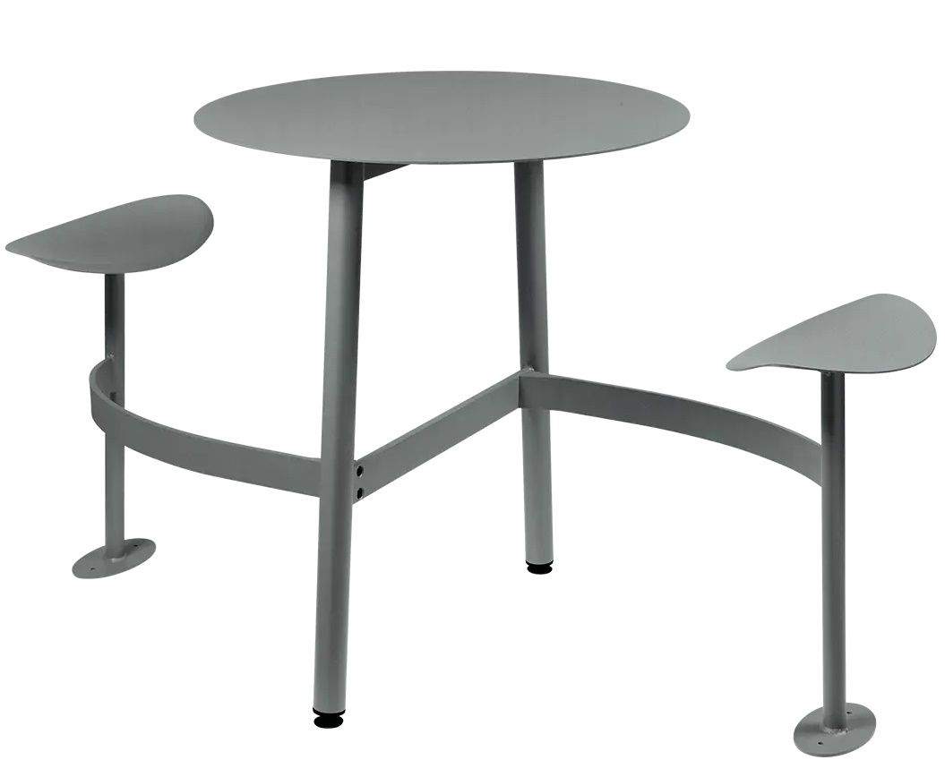 Bolder 2 Seater Table with Seats Outdoor Fermob Bolder 2 Seater Table with Seats Outdoor Fermob