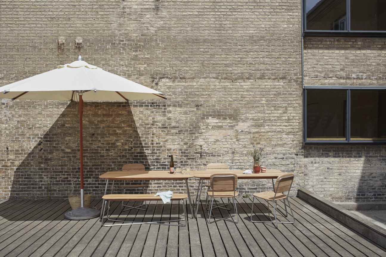Capri Umbrella Foot parasol foot Skagerak by Fritz Hansen