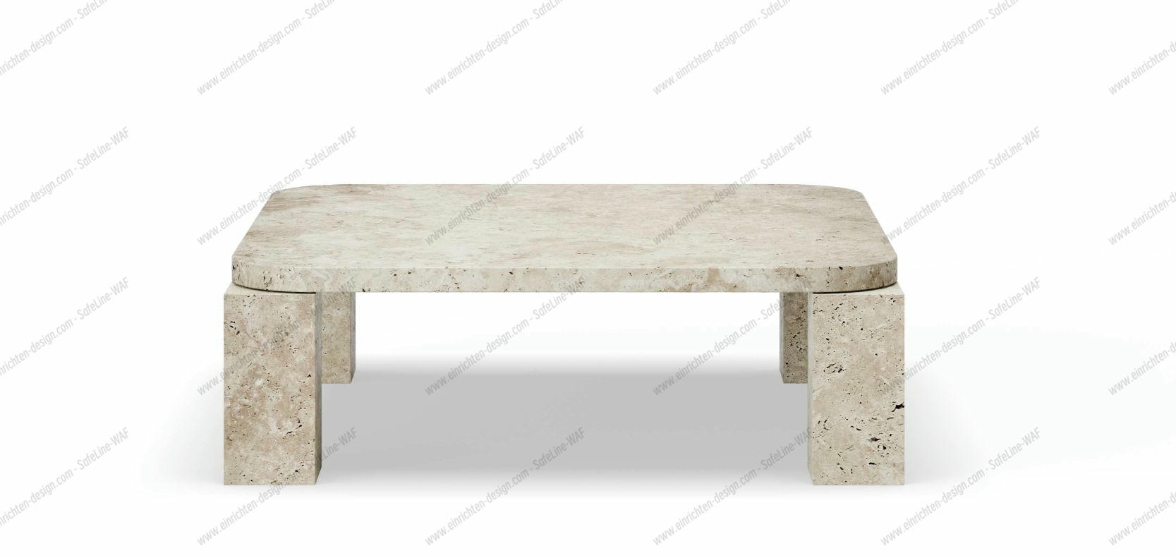 Atlas Coffee Table 820x820  Unfilled Travertine New Works