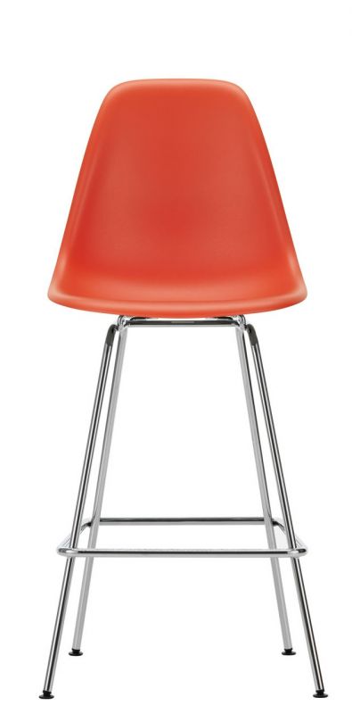 Eames Plastic Bar Stool Medium Vitra