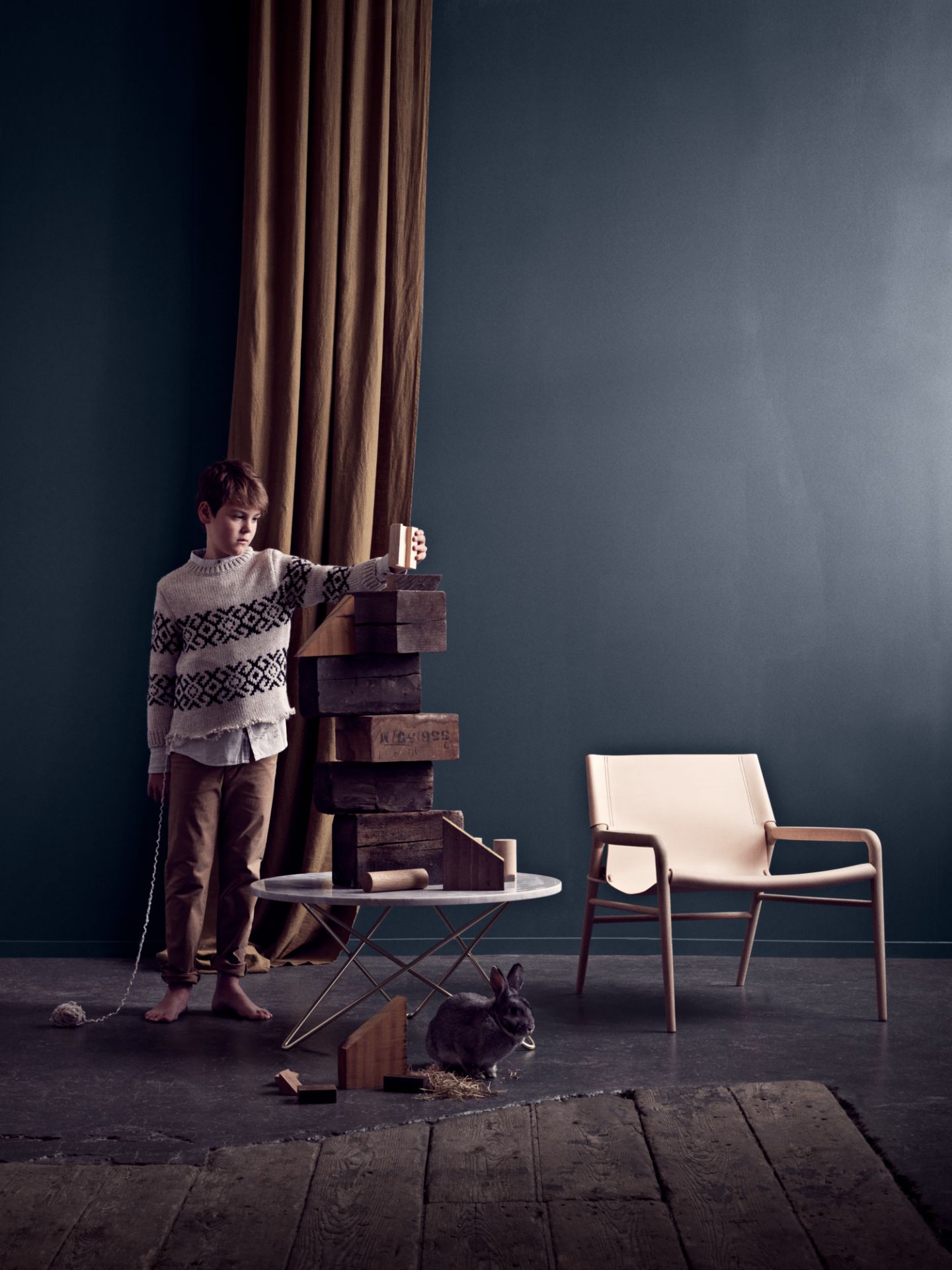 Rama armchair Cognac Ox Denmarq